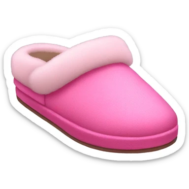Slippers that are pink sticker