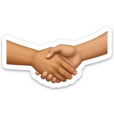 handshake, only hands sticker