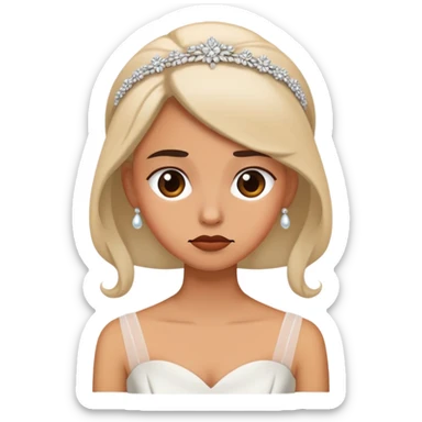 Bored Wedding guest  sticker