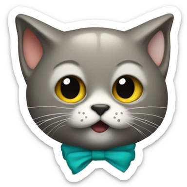 a vey sill octocat sticker