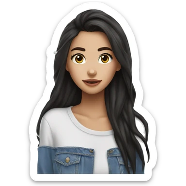 milk splashed on madison beer sticker