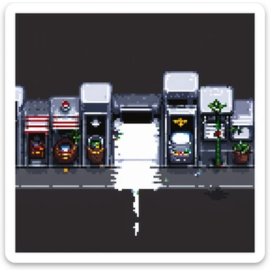 Create a purely background image, Gotham City street, dark and rainy. sticker