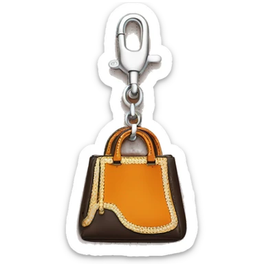hermes rodeo bag charm  sticker