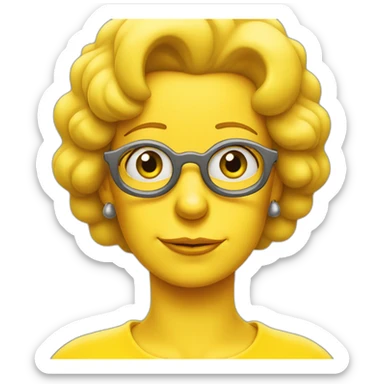 Lisa Simpsons sticker