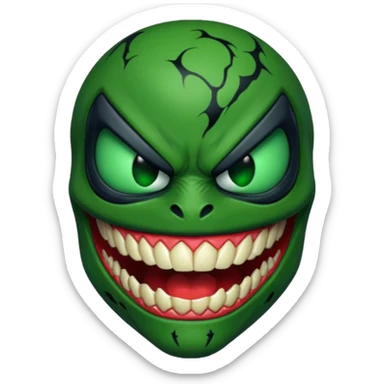 Venom face from a gba game and remove the teeth sticker