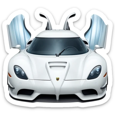 koenigsegg ghost, not car sticker