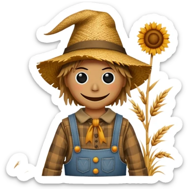 scarecrow sticker