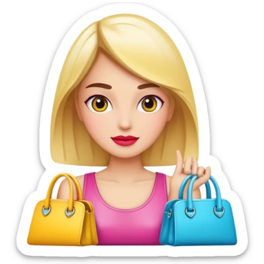 emoji of fashion magazine  sticker