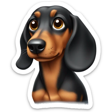 Frigid daschund sticker