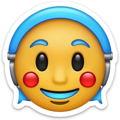 an emoji that says "21" in blue like a neon sign but with the cancel emoji over it sticker