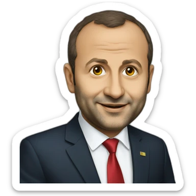 Gebran Bassil the lebanese politician  sticker