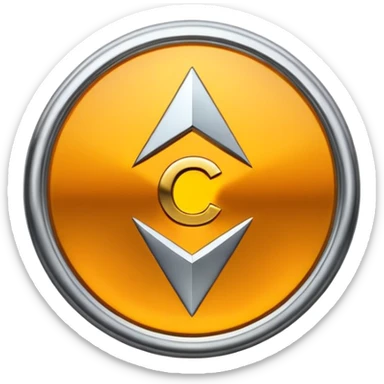 crypto currency symbol  named CryptoTap think more a tap or faucet  now add more about cryptocurrencyis sticker