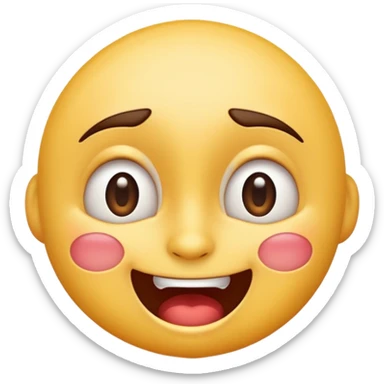 quiero un emoji que represente de tono coqueto y no tan asustadizo FOMO, que significa "fear of missing out" (miedo a perderse algo) y es la sensación de ansiedad por no estar participando en eventos o experiencias que otros están disfrutando. sticker