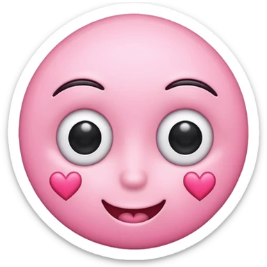 I need the eye roll emoji but add some hearts to make it lovely. Almost like a playful eye roll. Make sure it is rolling its eyes like this emoji 🙄 sticker