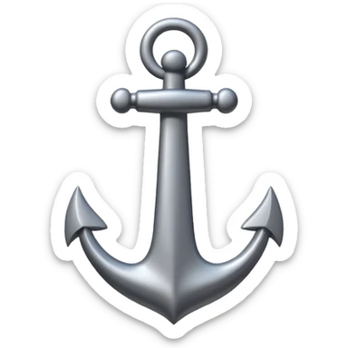 Je veux un emoji encre dans ce style là : ⚓ sticker