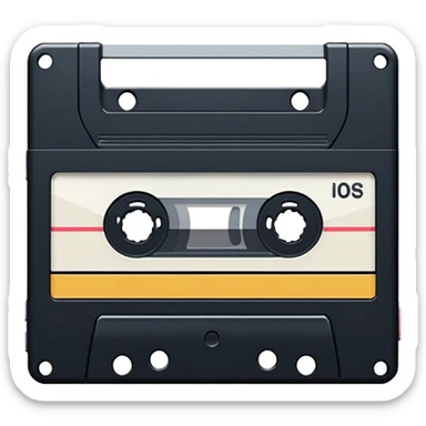 casette sticker