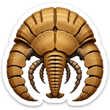 Trilobite sticker
