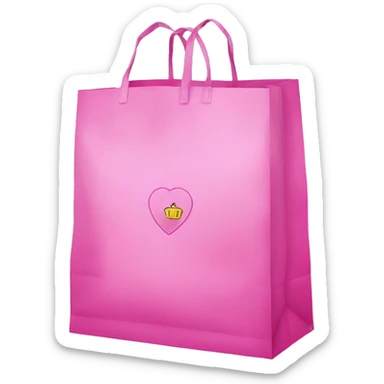 Victoria secrets shopping bag sticker
