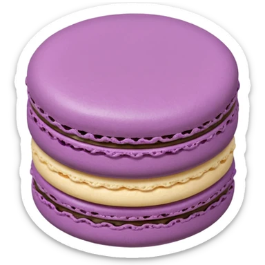 a single of purple macaron



















 sticker