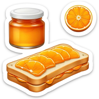 Marmalade sandwich  sticker