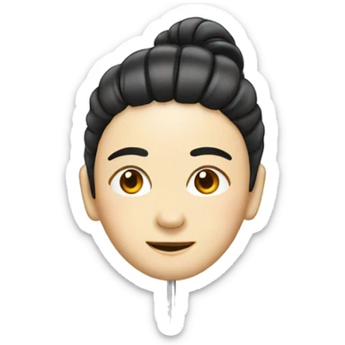 chinese hair pin sticker