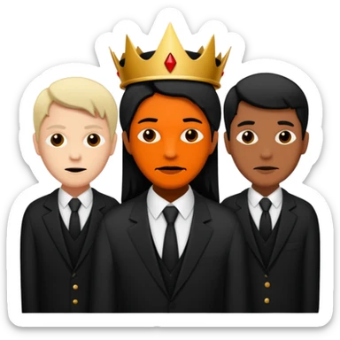 The Dark Triad sticker