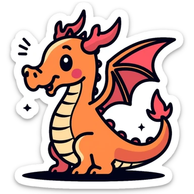 dragon sticker