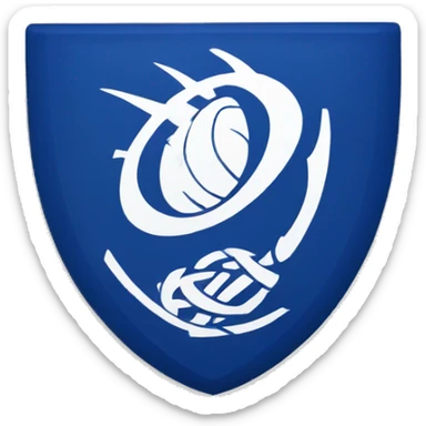 Leinster rugby logo sticker