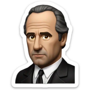 Don corleone sticker