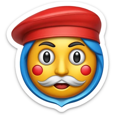 Crea un emojis con el logo de ZALAGARDA CONTRABANDISTA sticker