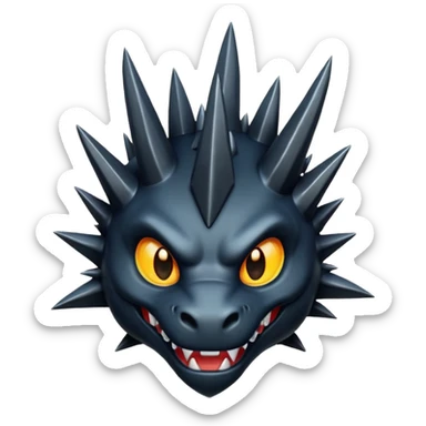dragon spikes sticker