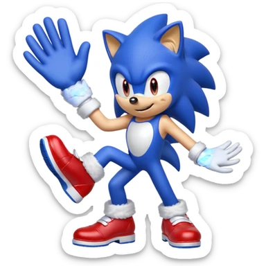 Give me a normal sonic sticker