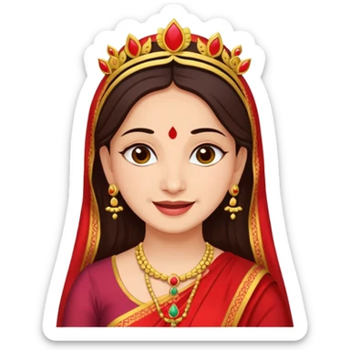 Daya bhabhi from Tmkoc serelak saying e maa mata jiiiii!!!! sticker