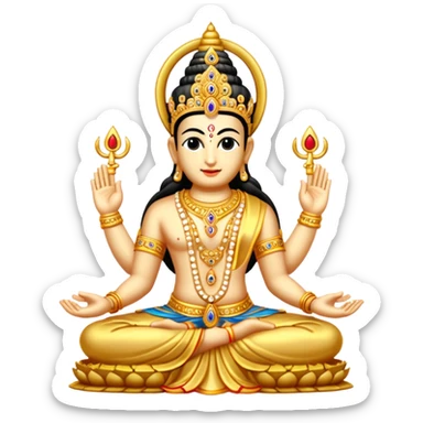 Venkateshwara swamy namam sticker
