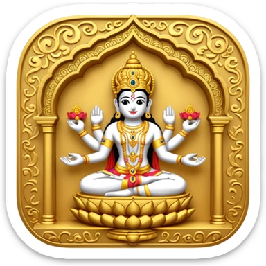 Venkateswara namam sticker