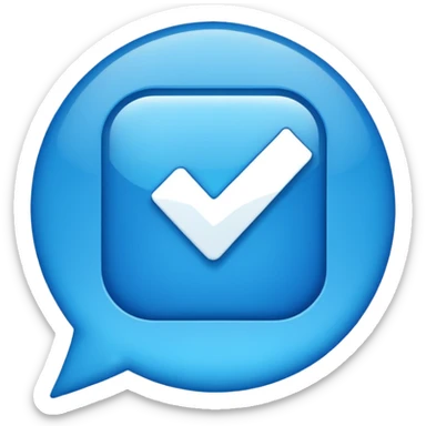 Instagram Blue Tik sticker