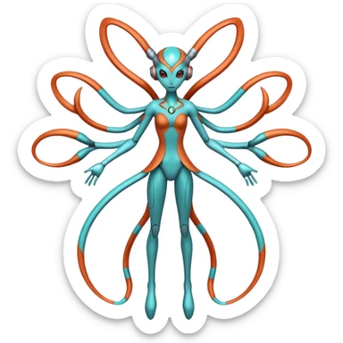 Deoxys-Crelly-Filian-Vedal-Meloetta-fusion, full body sticker