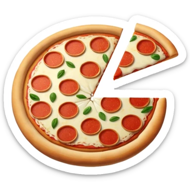 pizza with only onions sticker