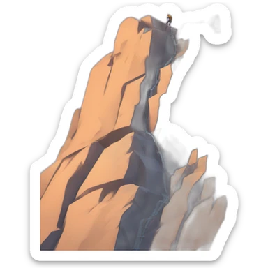 CLIMB MOUNTAIN sticker
