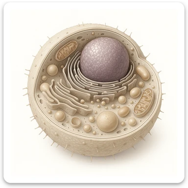 A highly detailed, scientifically accurate of a biological topics, on a white background, ultra-realistic 3D illustration.  The style should be clean lab-textbook style with subtle shadows and depth. Microscope-like precision, no artistic stylization. sticker