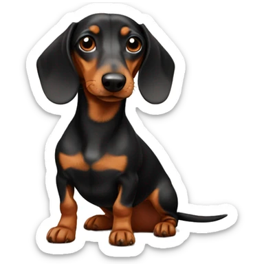Dachshund sticker