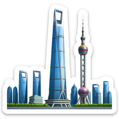 Shanghai Tower sticker