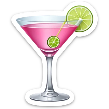 cosmopolitan cocktail sticker