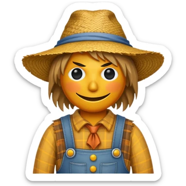 scarecrow sticker