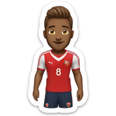 arsenal football club sticker