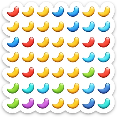 Curves emojis sticker
