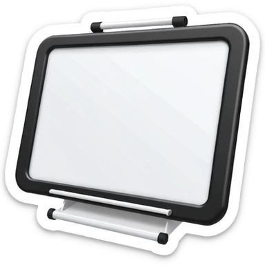 mini whiteboard sticker