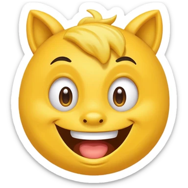 Pog Champ Twitch emote sticker