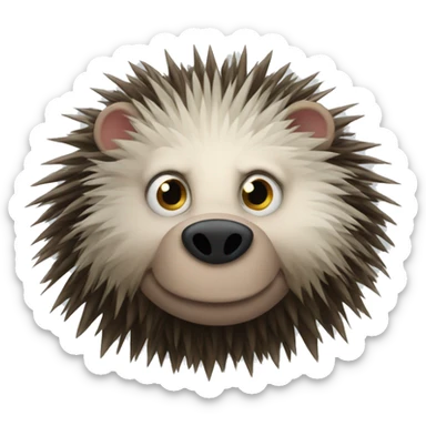 Snick the Porcupine  sticker