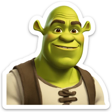 Shrek Emoji sticker